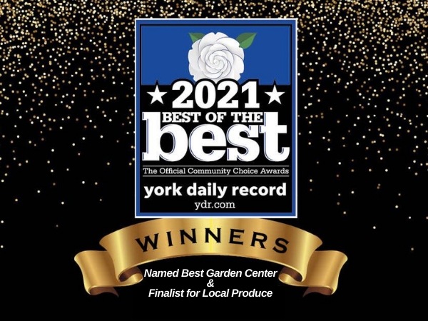 Named Best Garden Center in York, PA